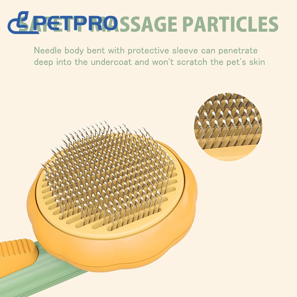 Pumpkin Self Cleaning Comb