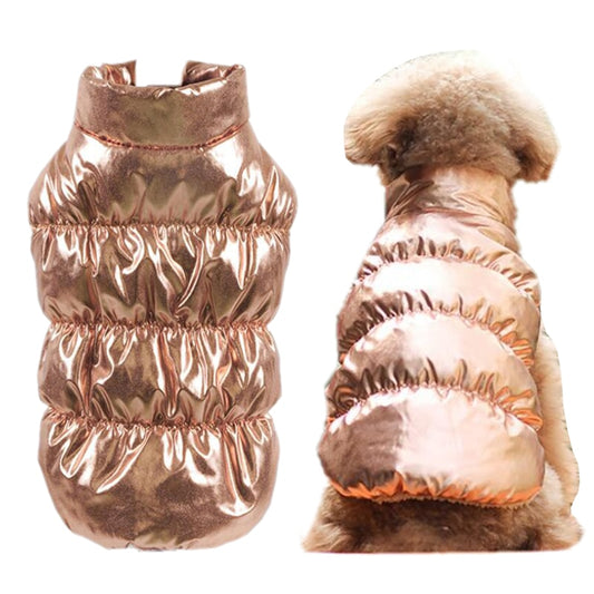 Windproof Pet Vest with Fleece Lining
