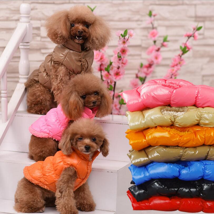 Windproof Pet Vest with Fleece Lining