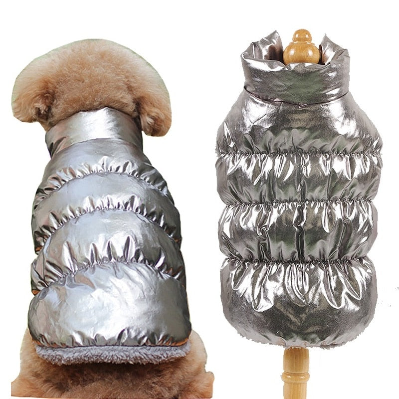 Windproof Pet Vest with Fleece Lining