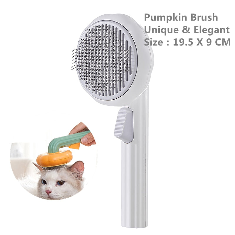 Pumpkin Self Cleaning Comb
