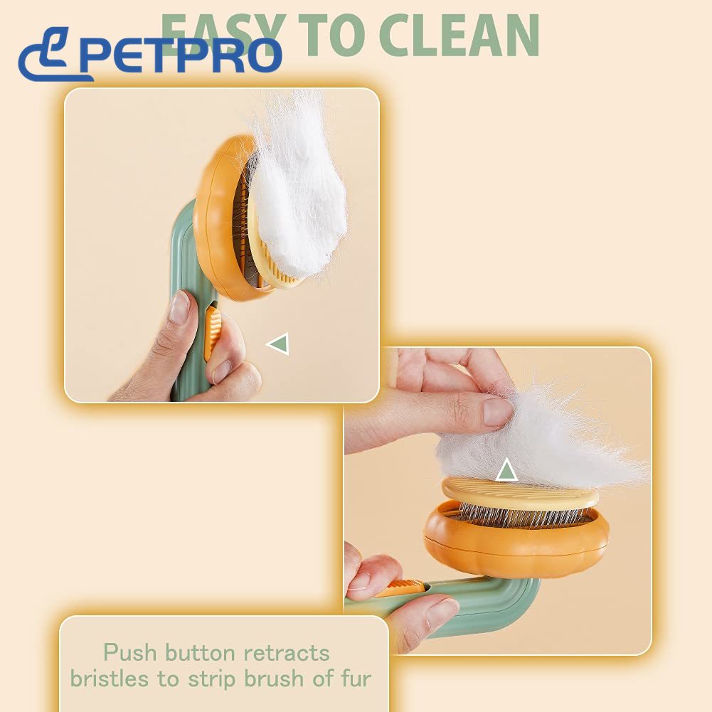 Pumpkin Self Cleaning Comb